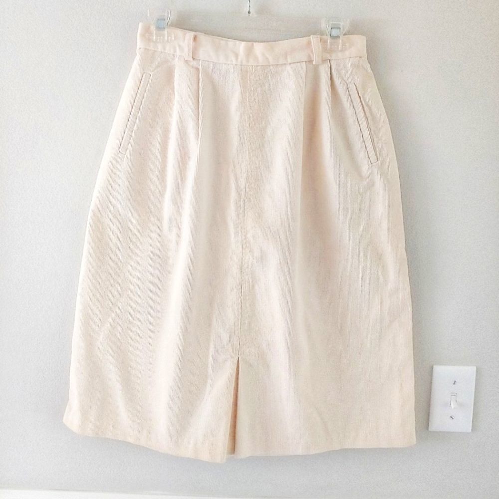 Vintage Par Four Sportswear soft  cream corduroy shirt